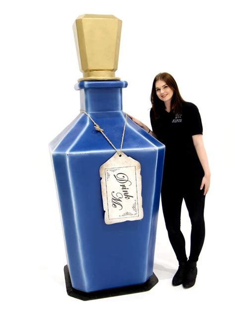 Giant perfume Bottles props 